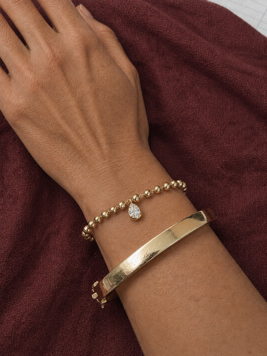 The Anchor Drop Mini Bracelet